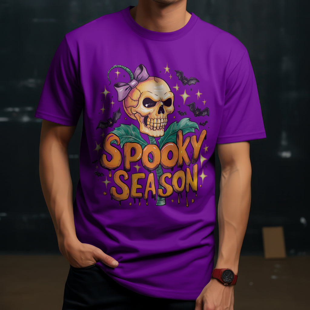 spooky season skull